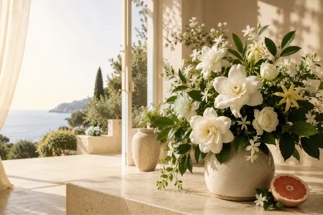 Gardenia – An elegant floral fragrance with fresh and woody accents