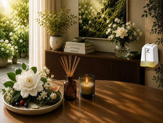Gardenia huisparfum – elegante witte bloemen met een frisse, groene verfijning