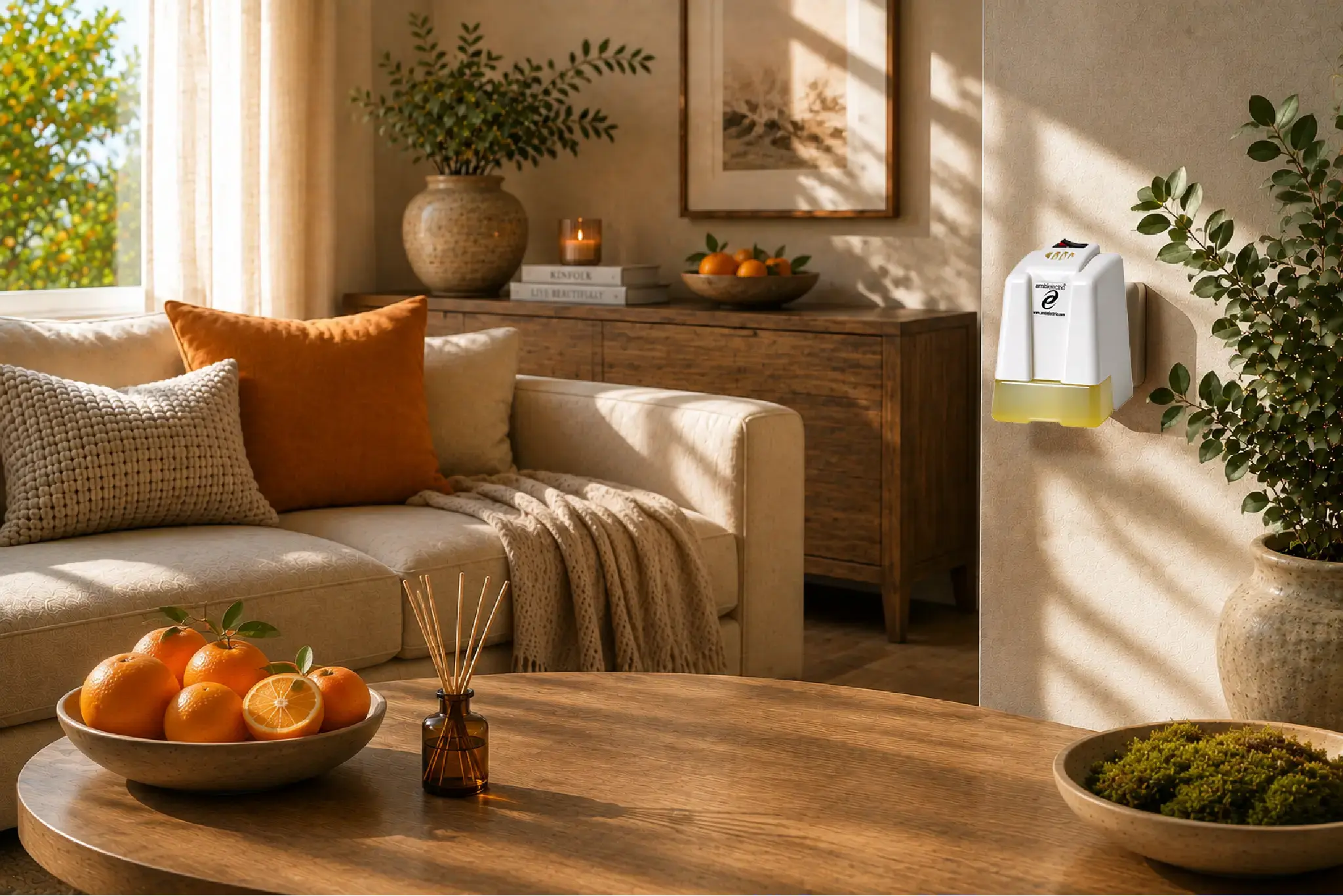 Orange – fresh citrus with green and marine notes