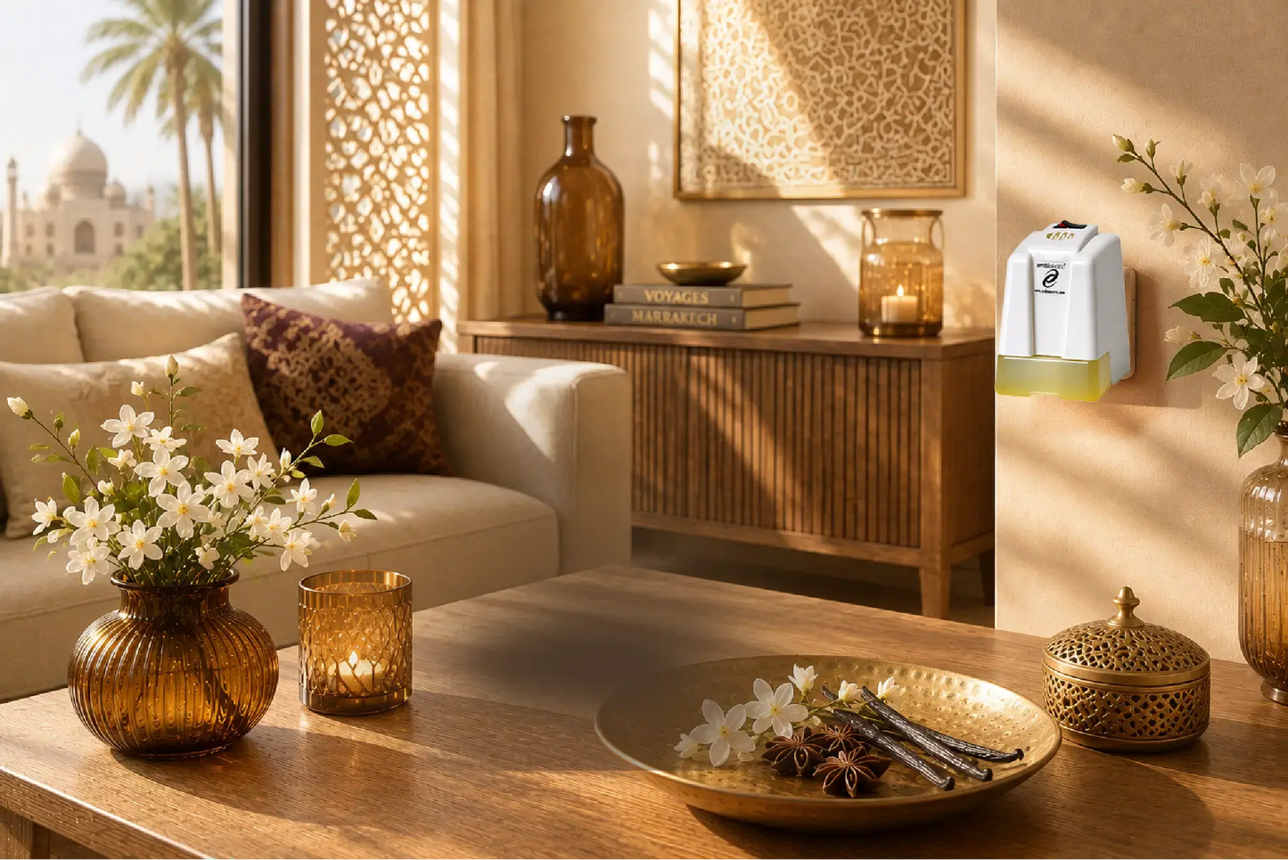 Orient Raumerfrischer – warmer orientalischer Duft mit Blumen, Vanille und Amber